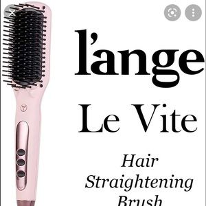 Lange hair straightner brush
